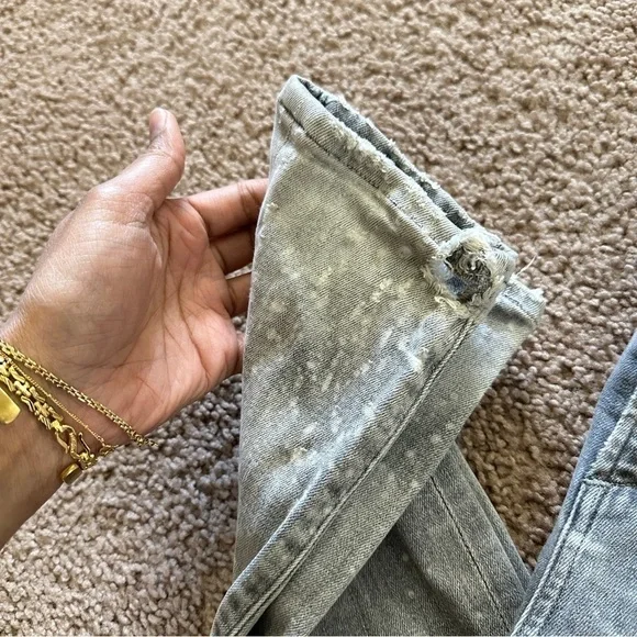 Citizens of Humanity Women's Rocket Crop High-Rise Skinny Jeans Salt Stone 24” - Picture 16 of 16